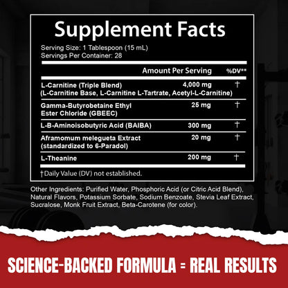Liquid L-Carnitine 4000MG
