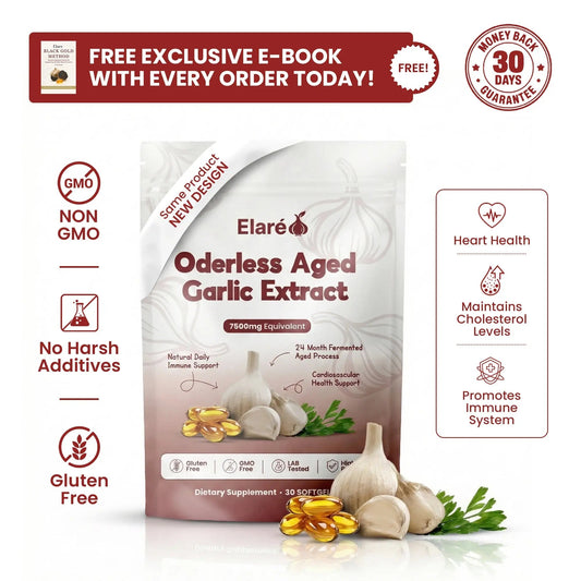 Aged Garlic Extract - 7500mg Odorless Softgels