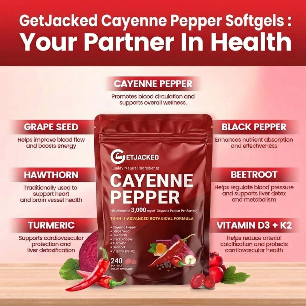 2 Cayenne Pepper Softgels